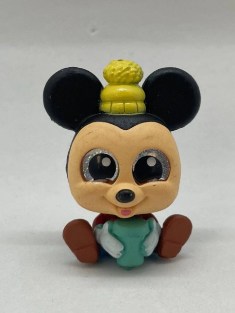 RARE Let's Go Series 1 Snow Getaway Mickey Thermos Disney Doorable